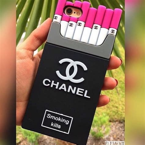 chanel cigarette phone case s5|Chanel iphone 11 case.